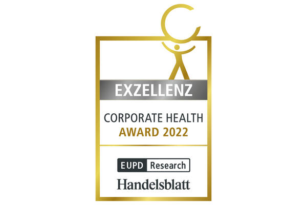 Bild vergrern: Corporate Health Award