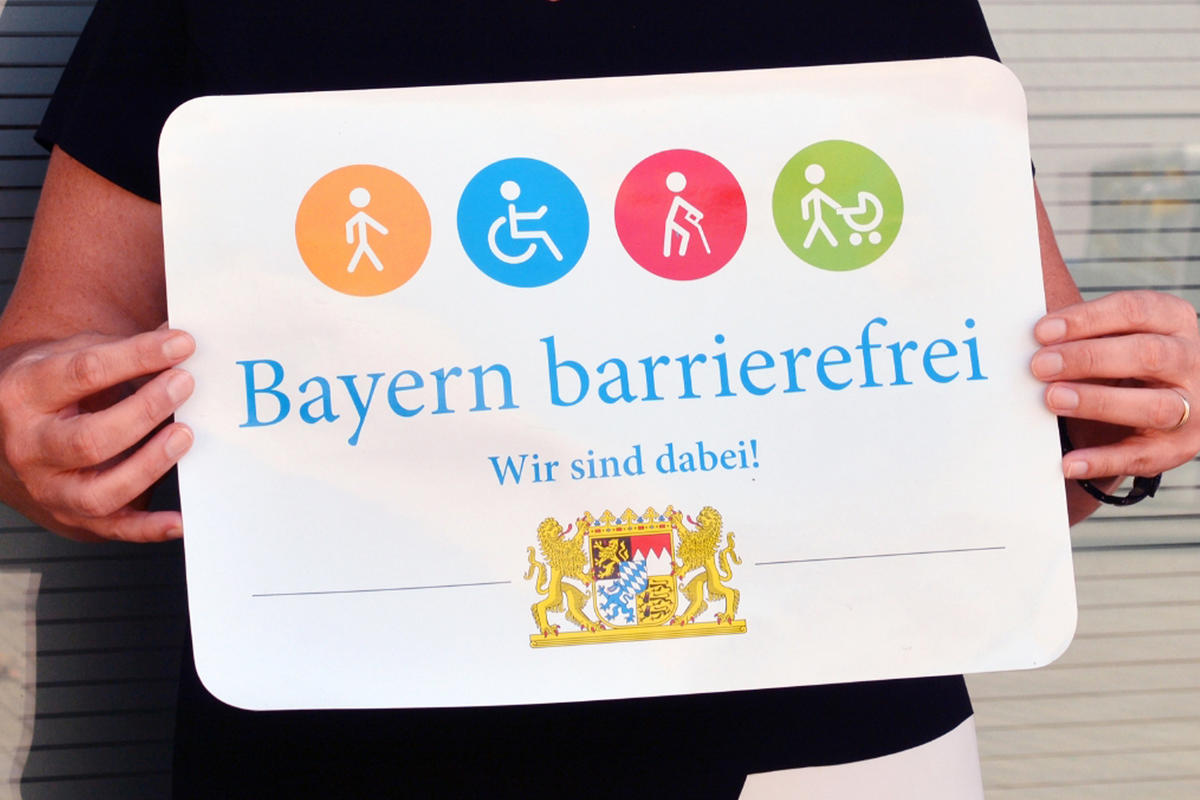 Bayern barrierefrei - Auszeichnung
