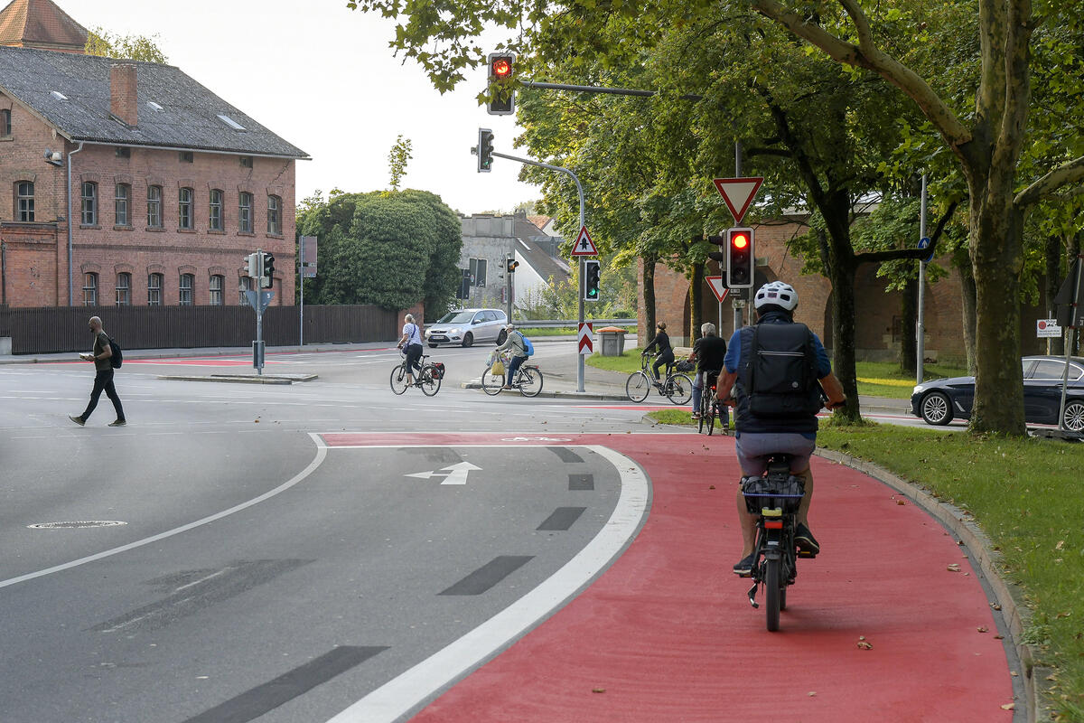 Verbesserte Radverkehrsführung