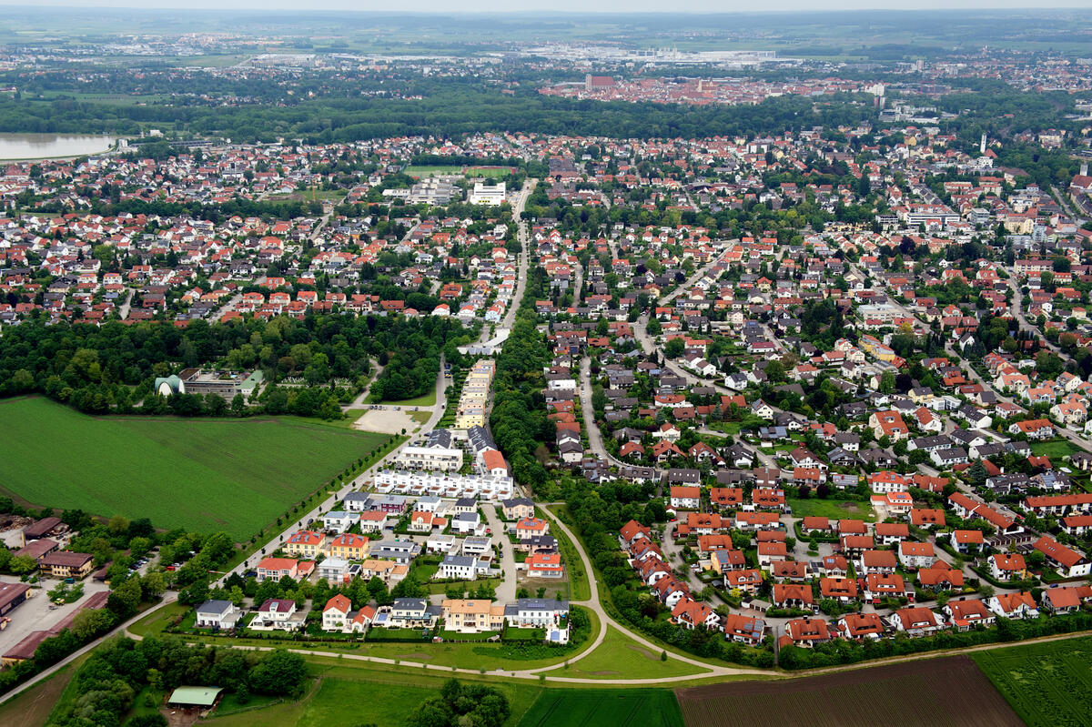 Luftbild Ingolstadt Süd