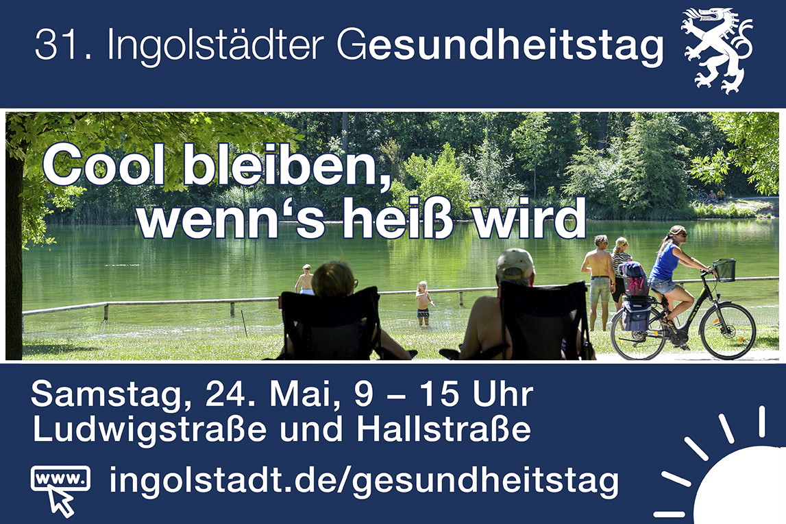 31. Ingolstdter Gesundheitstag - Plakat