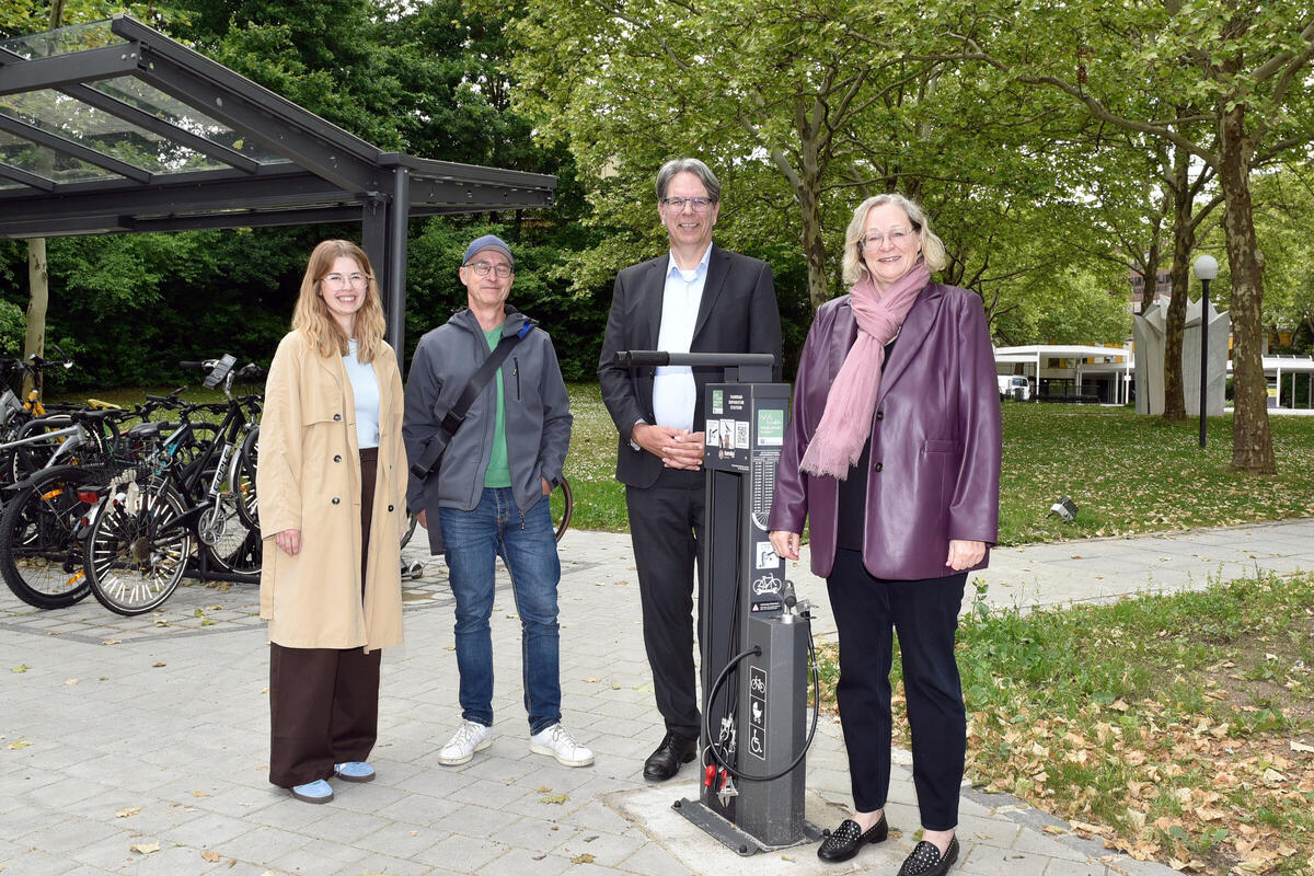 Fahrradabstellanalge Klinikum