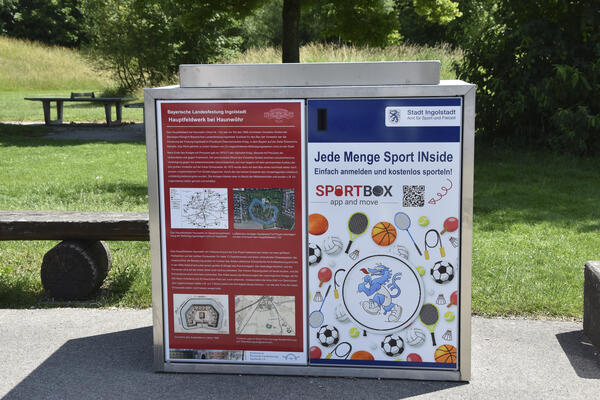 Die SportBox im Spielpark Fort Peyerl