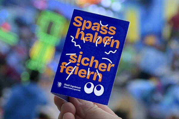 Präventionskarte Spaß haben - sicher feiern