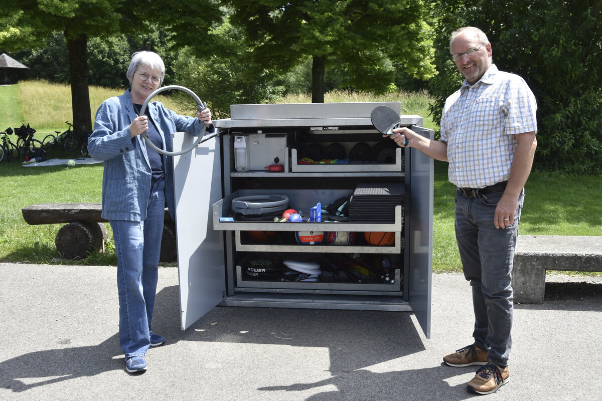 Sportbox im Spielpark Fort Peyerl