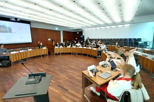 Sitzung des Ingolstädter Jugendparlaments