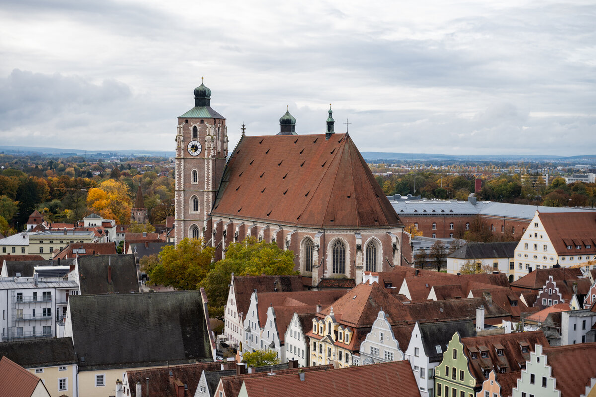 Dcher der Ingolstdter Altstadt