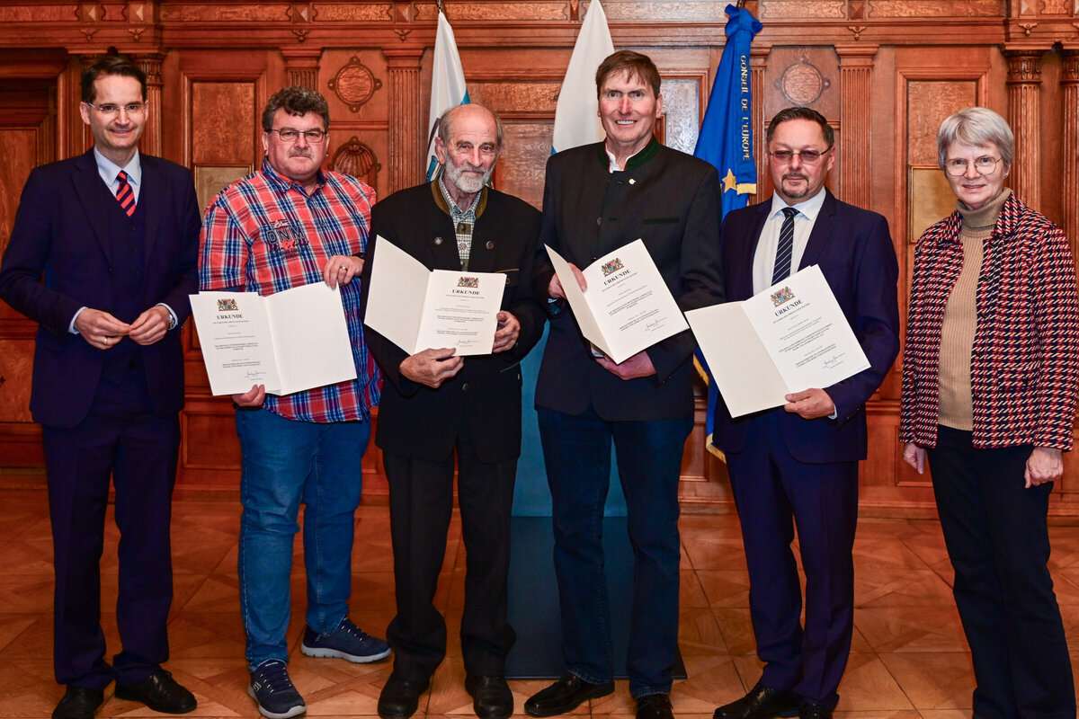 Auszeichnung langjhriger Kommunalpolitiker 