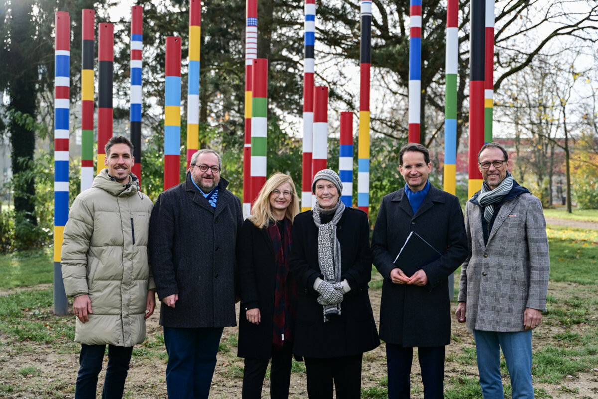Spirale der Vlkerfreundschaft im Pius-Viertel