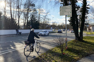 Bild vergrößern: Fast 1700 neue Schilder erleichtern die Orientierung der Fahrradfahrer