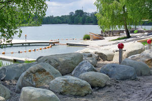 Bild vergrößern: Der Donauwurm am Baggersee