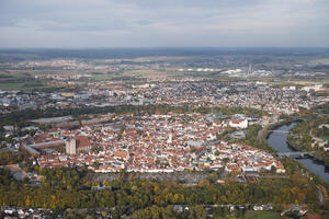 Bild vergrößern: Luftbild Ingolstadt