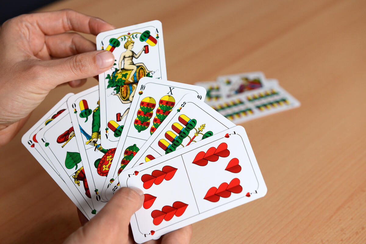 Schafkopf-Kartenspiel