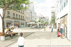 Bild vergrößern: Visualisierung Ludwigstraße